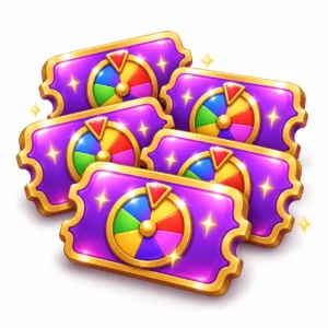 100 Lucky Wheel Tickets
